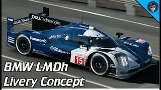 What Could The BMW LMDh Look Like? | BMW LMDh Livery Concept | GT Sport Livery Timelapse