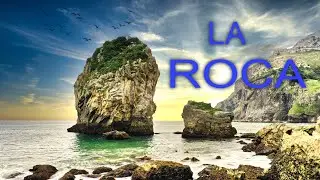 La roca. En la playa de San Julián