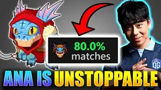 ANA has 80% WINRATE with THE SLARK - CARRYING THE GAME - Dota 2 Memes