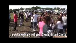 Çorum Çal yayla Köyü Sekizinci Keşkek Şenliği....