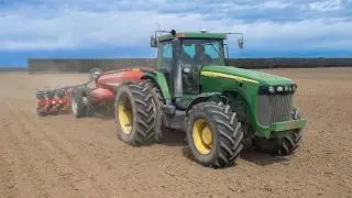 Horsch Maestro 12 CV Drilling Maize | John Deere 8120
