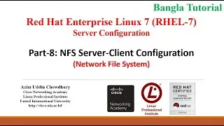 Linux Server (RHEL-7/CentOS-7)_Part-08-NFS Server-Client Configuration