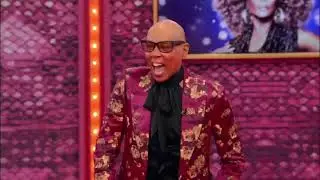 RuPaul dying from laughing at Utica, but for 10 minutes