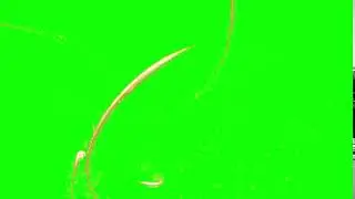 HD Magical Sparks green screen effect #2