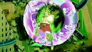Legendary Super Saiyan Aura Blue Screen (DBZ Budokai Tenkaichi Style)