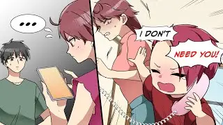 My wife is always on her phone... One day, she shows me a shared bank account and... [Manga Dub]