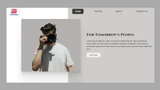 Photoshoot Website | Landing Page | HTML & CSS
