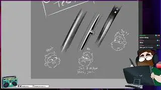Drawing a Commission - Twitch Stream 6/25/24