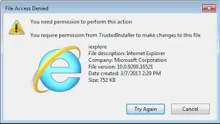 Tutorial: Regain TrustedInstaller Permissions