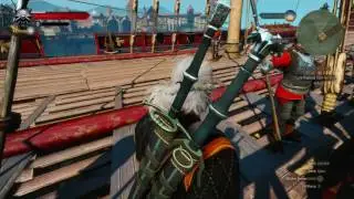 Insecurity: Getting on Radovid's Ship *with* Weapons, but...
