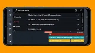 How to trim on KineMaster.