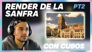 SEGUNDA PARTE DEL MODELADO DEL CAPITOLIO DE LA PAZ BOLIVIA CON CUBOS EN BLENDER // PT2