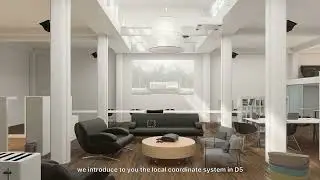 How to use LCS for batch placement of models in D5 Render   World and Local Coordinate System
