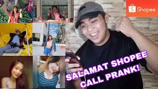 SALAMAT SHOPEE CALL PRANK!! RANDOM PEOPLE (ANG DAMING NANIWALA!!)