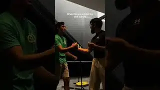 i was training when..