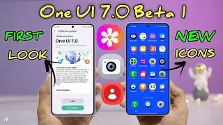 Samsung OneUI 7.0 : First Look & New Features | S24 S23 S22 S23FE S21FE A54 A55 A35 M35 A14 A15 A34
