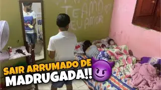 TROLLEI MINHA NAMORADA SAINDO DE MADRUGADA ENQUANTO ELA DORMIA!!  OLHA NO QUE DEU😱