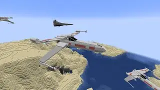 Blockbench Star Wars X-Wing