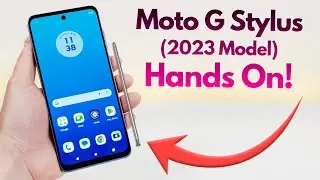 Moto G Stylus (2023) - Hands On & First Impressions!