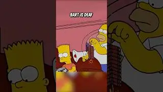 Bart is deaf