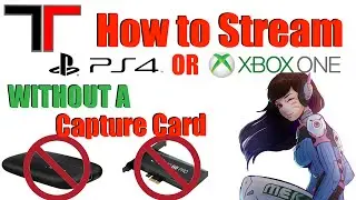 How to Stream Console Games with NO CAPTURE CARD