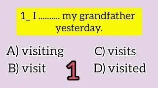 English Quiz | Mixed English Grammar Quiz 