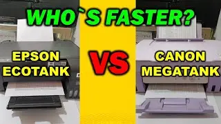 Printing Speed Test: Epson L3210/L3250 vs Canon G2730/G3170 – Which Is Better?