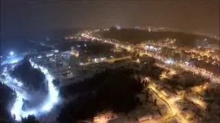 Полеты над стадионом