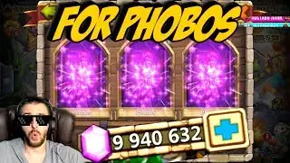 ВЫБИВАЕМ ЛЕГЕНДАРНОГО ФОБУ \ ЭПИЧНЫЙ РОЛЛИНГ НА 10 000 000 \ БИТВА ЗАМКОВ \ CASTLE CLASH