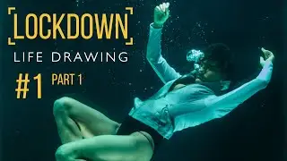 Lockdown Life Drawing #1 ✏️ Pilot - Part 1 [Draw Along Live Stream] (ft. Shaun Othen)