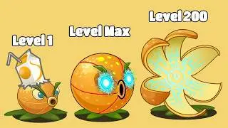 All FREE Plants Level 1 vs Max Level vs M200 - Who Will Win? - PvZ 2 Plant vs Plant v11.2.1