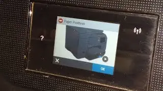 How to fix paper jam problem on HP Officejet 8710 and 8715, 8720, 8730, 8610