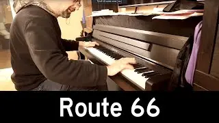 Route 66 - Jazz-Blues Piano solo