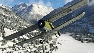 Microsoft Flight Simulator 2020. -=( Ан-2 Август 1948 Кутаиси - Местия )=-