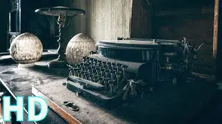 Using A Vintage Type Writer | Office Antique | Royalty Free | Stock Footage | No Copyright Videos