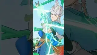 I absolutely love this new Black Clover mobile game! #gaming #games #blackclover #charlotte