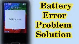 !!Battery error problem solution 1000% working in हिंदी।!!👍