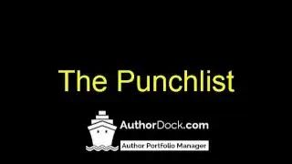 Working with Punchlists in AuthorDock