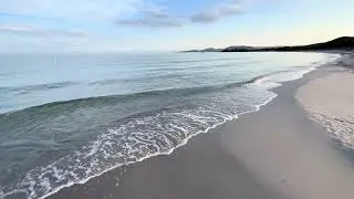 #Corsica #Palombaggia #strandavond wandelen op het strand🏖️ voor het diner 🍽️ in de zonsondergang 🌅.