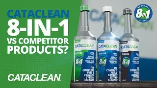 Cataclean 8-in-1 vs Competitor products