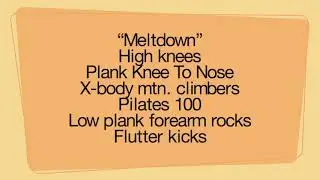 PrimalCore HIIT - Meltdown