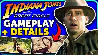 Indiana Jones and the Great Circle GAMEPLAY, Details + More! Indiana Jones Game