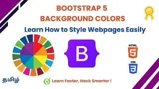 Bootstrap 5 Background Colors | How to Use Bootstrap Colors in Tamil 🎨