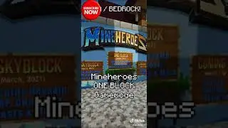 It’s Jim - Check them out!! @mineheroes IP play.mineheroes.org Bedrock port 19132 #minecraft