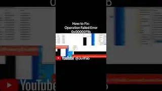 How to fix: Operation Failed Error 0x0000011b or 