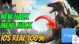 How to Download ARK 1 Latest Hack Menu on iPhone Using Esign | Hack / Mod | Long Huy channel