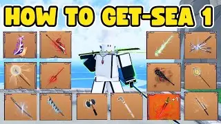 HOW TO GET ALL SWORDS IN KING LEGACY FIRST SEA