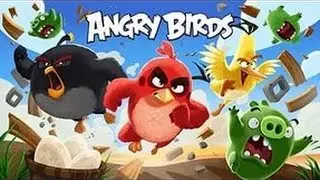 Играю в птичек Angry Birds|Игрушки из Kinder