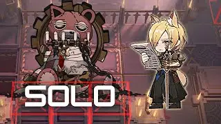 [Arknights] Integrated Strategies - Big Sad Lock Boss - Mlynar Solo