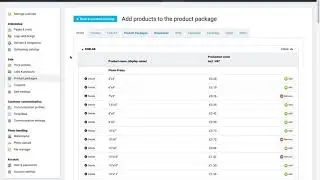 Creating Product Packages
